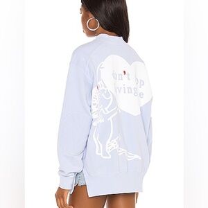 Boys Lie DON'T STOP LOVING ME CREWNECK IN BLUE